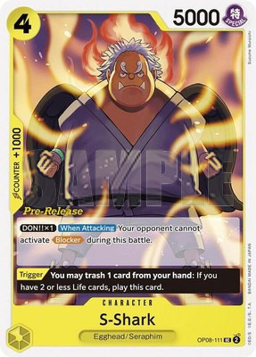 S-Shark, Two Legends Pre-Release Cards