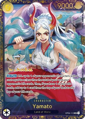 Yamato (Championship 2024 Finals Winner), One Piece Promotion Cards