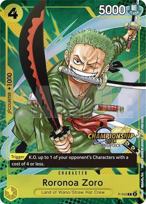Roronoa Zoro (CS 2024 Event Pack), One Piece Promotion Cards