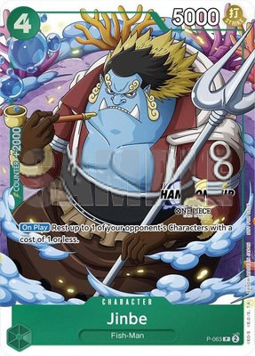 Jinbe (CS 2024 Event Pack Finalist), One Piece Promotion Cards