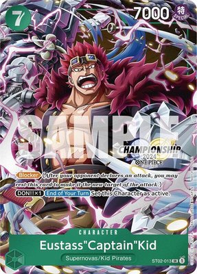 Eustass"Captain"Kid (CS 2024 Celebration Pack), One Piece Promotion Cards