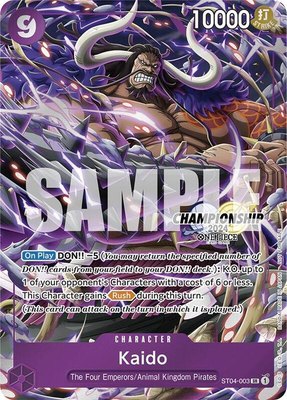Kaido (CS 2024 Celebration Pack), One Piece Promotion Cards