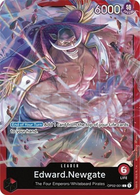 Edward.Newgate (OP02-001), Starter Deck 15: RED Edward.Newgate
