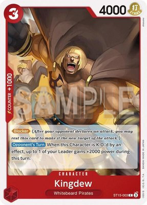 Kingdew, Starter Deck 15: RED Edward.Newgate