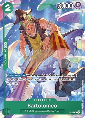 Bartolomeo, Starter Deck 16: GREEN Uta