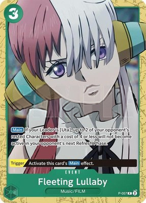 Fleeting Lullaby, Starter Deck 16: GREEN Uta
