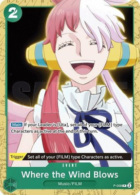 Where the Wind Blows, Starter Deck 16: GREEN Uta