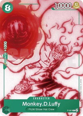 Monkey.D.Luffy (P-061), Starter Deck 16: GREEN Uta