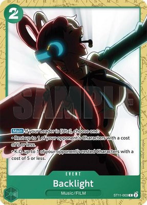 Backlight, Starter Deck 16: GREEN Uta