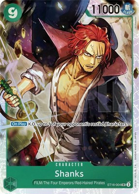 Shanks, Starter Deck 16: GREEN Uta