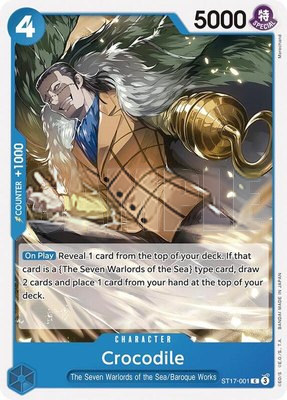 Crocodile, Starter Deck 17: BLUE Donquixote Doflamingo
