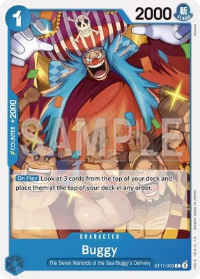 Buggy, Starter Deck 17: BLUE Donquixote Doflamingo