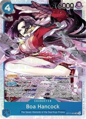 Boa Hancock, Starter Deck 17: BLUE Donquixote Doflamingo