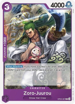 Zoro-Juurou (OP05-067), Starter Deck 18: PURPLE Monkey.D.Luffy