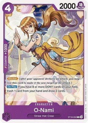 O-Nami, Starter Deck 18: PURPLE Monkey.D.Luffy