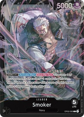 Smoker (OP02-093), Starter Deck 19: BLACK Smoker