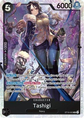 Tashigi, Starter Deck 19: BLACK Smoker