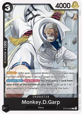 Monkey.D.Garp, Starter Deck 19: BLACK Smoker