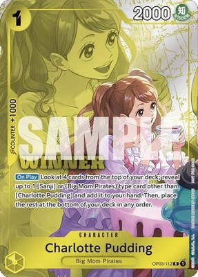 Charlotte Pudding (Winner Pack 2024 Oct.-Dec.), One Piece Promotion Cards