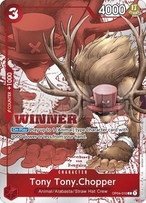 Tony Tony.Chopper (Winner Pack 2024 Oct.-Dec.), One Piece Promotion Cards