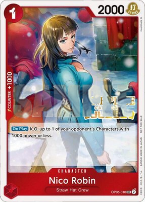 Nico Robin (Judge Pack Vol. 4), One Piece Promotion Cards