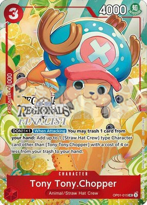 Tony Tony.Chopper (Offline Regional 2024 Vol. 3) [Finalist], One Piece Promotion Cards