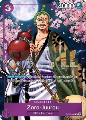 Zoro-Juurou (Event Pack Vol. 5), One Piece Promotion Cards