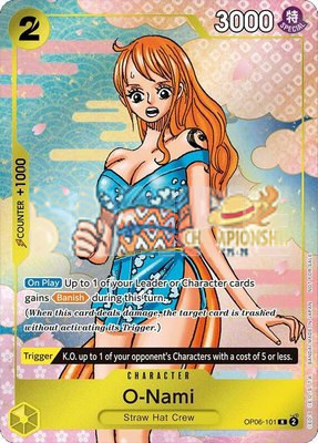 O-Nami (Event Pack Vol. 5), One Piece Promotion Cards