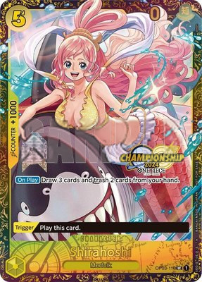 Shirahoshi (October Championship 2024 Online Regional), One Piece Promotion Cards