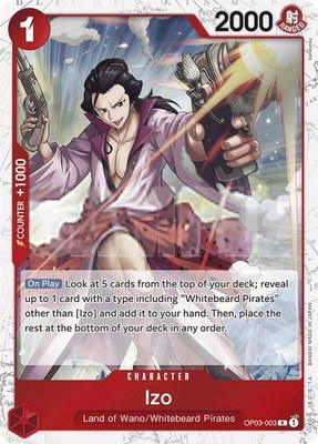 Izo (OP03-003) (Jolly Roger Foil), Premium Booster -The Best-