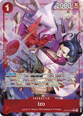 Izo (OP03-003) (Alternate Art), Premium Booster -The Best-