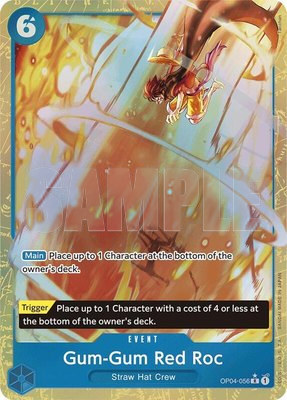 Gum-Gum Red Roc (Alternate Art), Premium Booster -The Best-