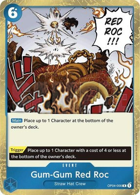 Gum-Gum Red Roc (Jolly Roger Foil), Premium Booster -The Best-