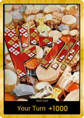 DON!! Card (Oden) (Gold), Premium Booster -The Best-