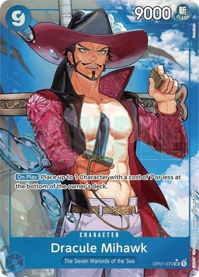 Dracule Mihawk (OP01-070) (Alternate Art), Premium Booster -The Best-