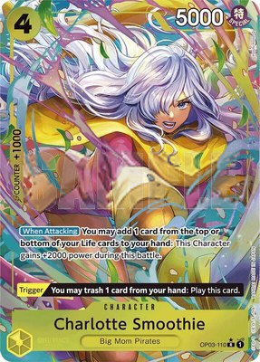 Charlotte Smoothie (Alternate Art), Premium Booster -The Best-