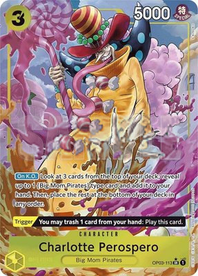 Charlotte Perospero (Alternate Art), Premium Booster -The Best-