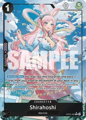 Shirahoshi (OP05-082) (Full Art), Premium Booster -The Best-