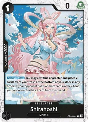 Shirahoshi (OP05-082) (Jolly Roger Foil), Premium Booster -The Best-