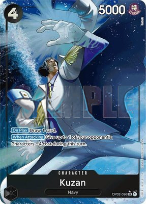 Kuzan (OP02-096) (Alternate Art), Premium Booster -The Best-