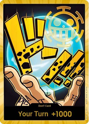 DON!! Card (Trafalgar Law) (Gold), Premium Booster -The Best-