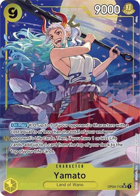 Yamato (OP04-112) (Alternate Art), Premium Booster -The Best-
