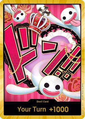 DON!! Card (Perona) (Gold), Premium Booster -The Best-