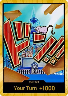 DON!! Card (Iceberg) (Gold), Premium Booster -The Best-