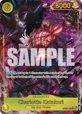 Charlotte Katakuri (Alternate Art), Premium Booster -The Best-