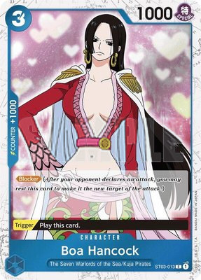 Boa Hancock (ST03-013) (Jolly Roger Foil), Premium Booster -The Best-