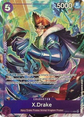 X.Drake (Premium Card Collection -Best Selection Vol. 2-), One Piece Promotion Cards