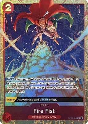 Fire Fist (Premium Card Collection -Best Selection Vol. 2-), One Piece Promotion Cards