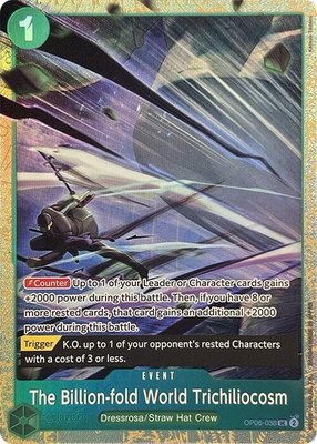 The Billion-fold World Trichiliocosm (Premium Card Collection -Best Selection Vol. 2-), One Piece Promotion Cards