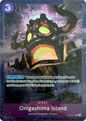Onigashima Island (Premium Card Collection -Best Selection Vol. 2-), One Piece Promotion Cards